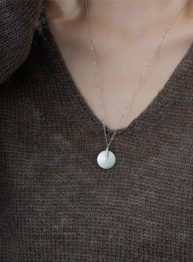 梵灵原创小众设计S925纯银毛衣链