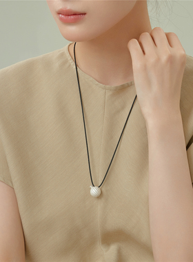 梵灵原创雕塑陶罐毛衣链可爱治愈