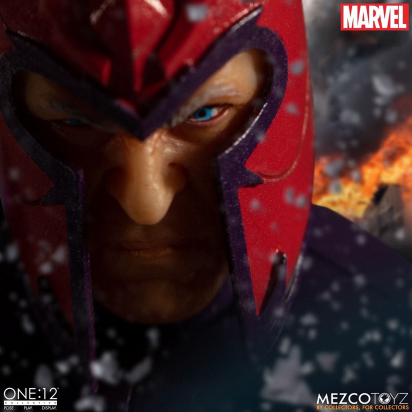 现货包邮MezcoToyz蚂蚁77140 1/12 X-men/X战警Magneto万磁王漫威-图1