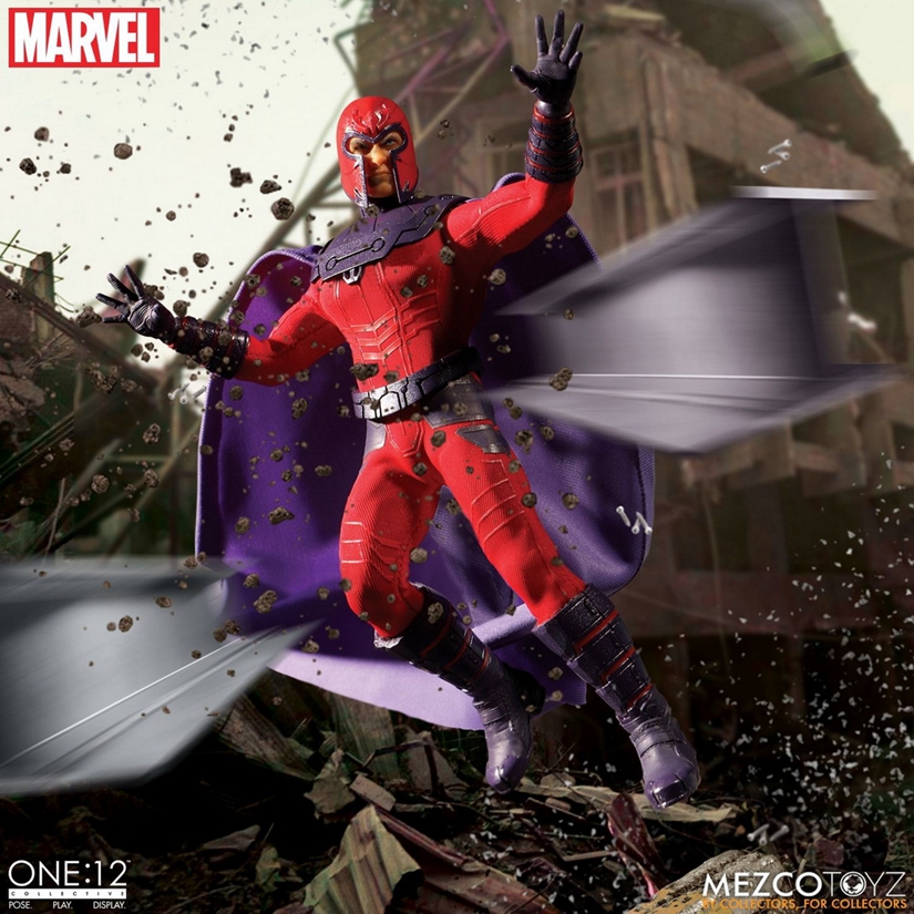 现货包邮MezcoToyz蚂蚁77140 1/12 X-men/X战警Magneto万磁王漫威-图0