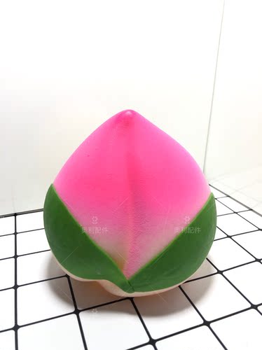 巧克力寿桃蛋糕装饰插片 空心 祝寿摆件生日蛋糕装饰可食用大桃 - 图3
