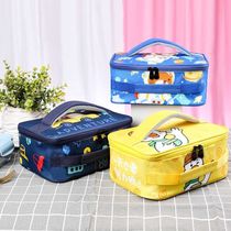 Special lunch box for primary school students Cute Children Flat Let Go Lift Bag INSULATION THICKENED WATERPROOF ANTI-OIL MEAL KIT BAG