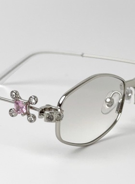 jennie同款墨镜女gm高级感珠宝系列2025新款防晒防紫外线太阳眼镜