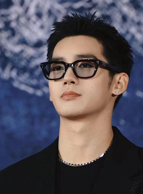 2025新款于适同款墨镜女凹造型高级感浅蓝太阳镜男防紫外线夏痞帅