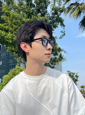 刘昊然明星同款大框遮脸太阳镜