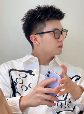 黑色百搭休闲男开车户外太阳镜