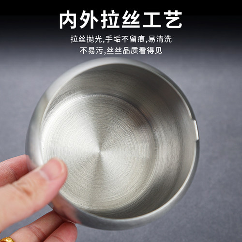 韩式不锈钢调味瓶罐厨房辣椒酱油罐盐罐带勺调料盒创意金色收纳罐 - 图2