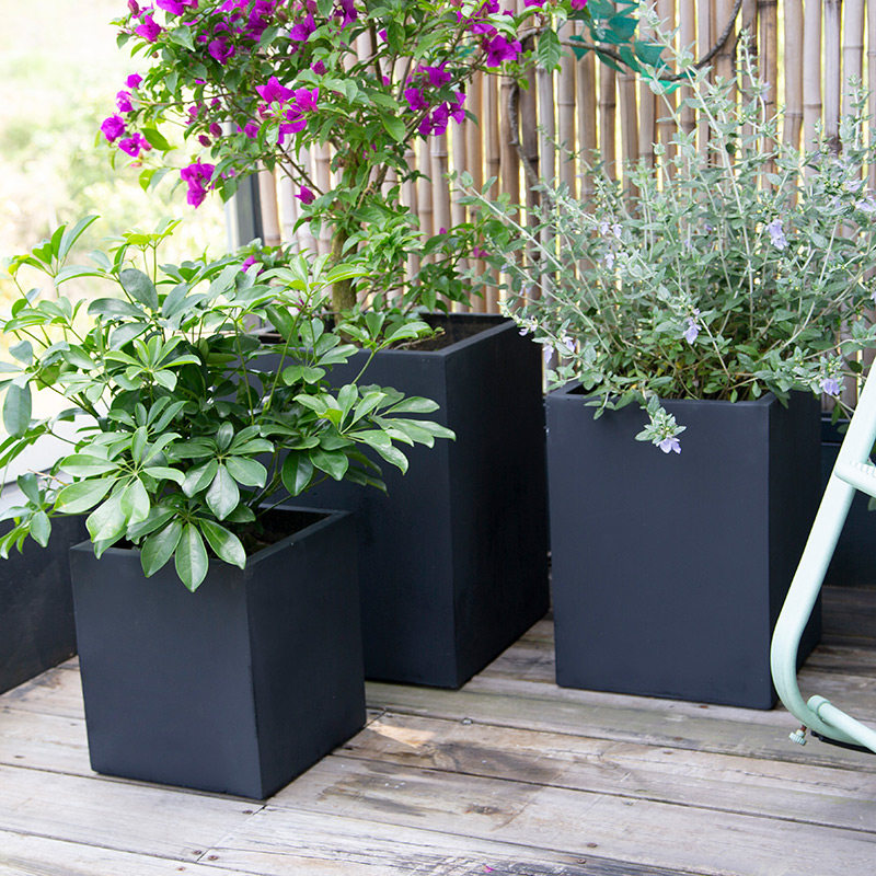 方形水泥花盆方口大号镁泥花盆绿植盆栽简约ins北欧风格厂家直销 凌虹园艺 淘优券