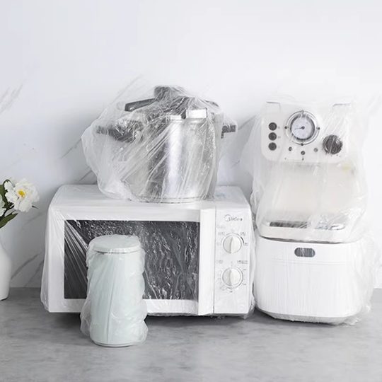 一次性防尘罩厨房加厚遮灰保护套家用大号电器电饭煲塑料薄膜盖布