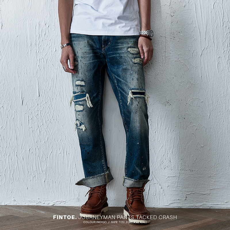 visvim JOURNEYMAN PANTS TACKED PARCO　４