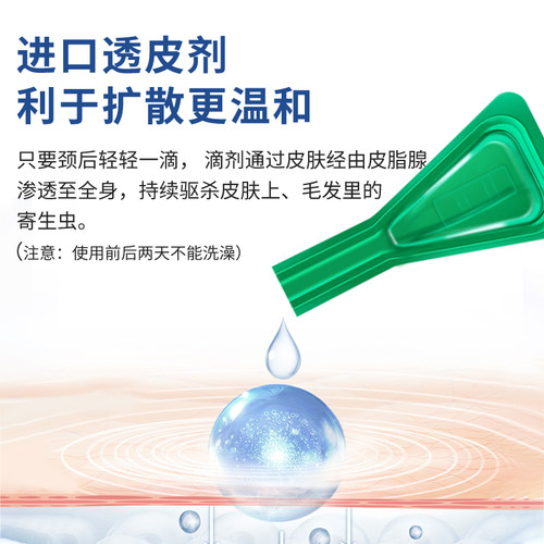 雪貂狗狗驱虫药猫咪体内体外一体宠物跳蚤蜱虫幼猫犬非泼罗尼滴剂 - 图1