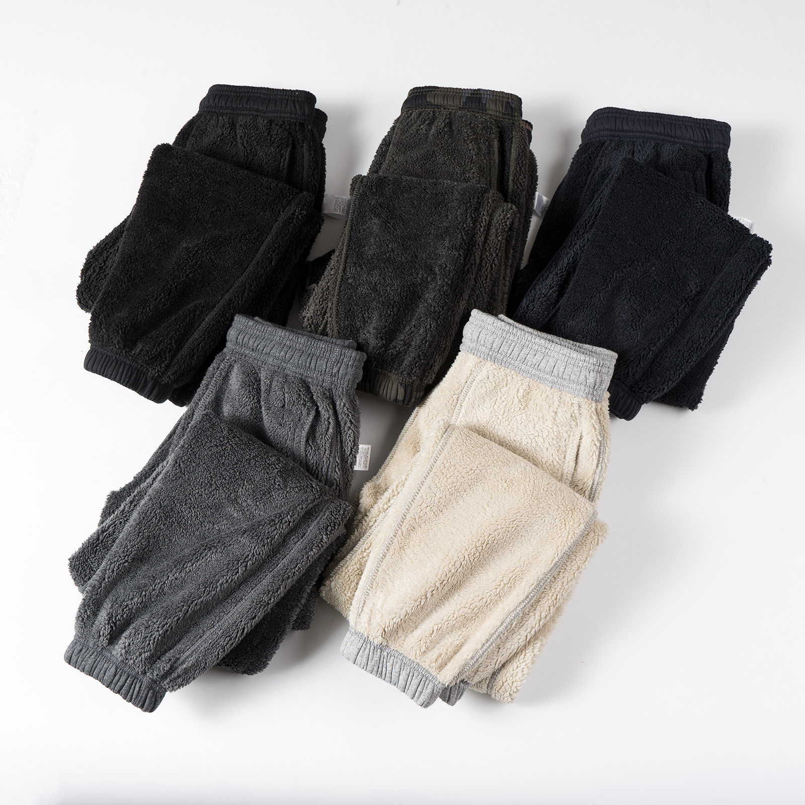 男装女装 冬季新款仿羊羔绒加厚休闲卫裤保暖束脚休闲棉裤 212199,淘宝优惠券,粉丝福利购,淘宝优惠卷