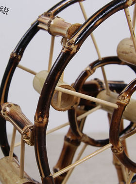 摩天轮风车模型工艺品家居摆设