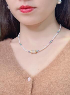中国风珍珠项链尚铭珠宝s925女