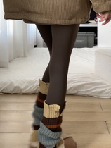 Curly Warm Chestnut Color No Awkward Line Shark Pants Really Great Autumn Winter Outwear Warm Shark Barbie Pants Hitch Socks