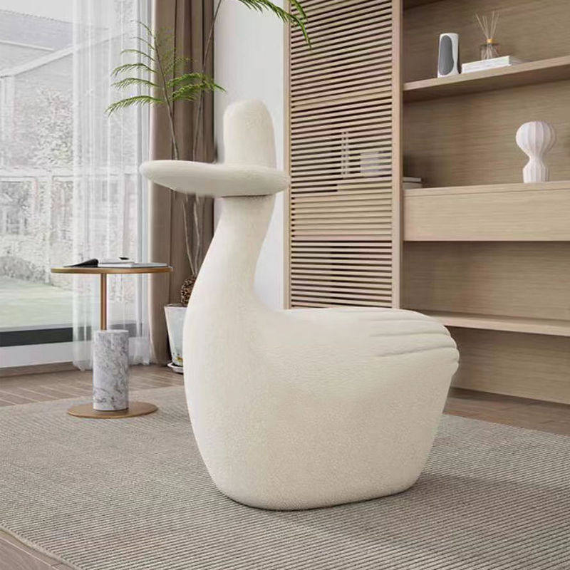 客厅手游椅网红沙发单椅现代创意可爱天鹅凳儿童卧室休闲动物凳子,淘宝优惠券,粉丝福利购,淘宝优惠卷