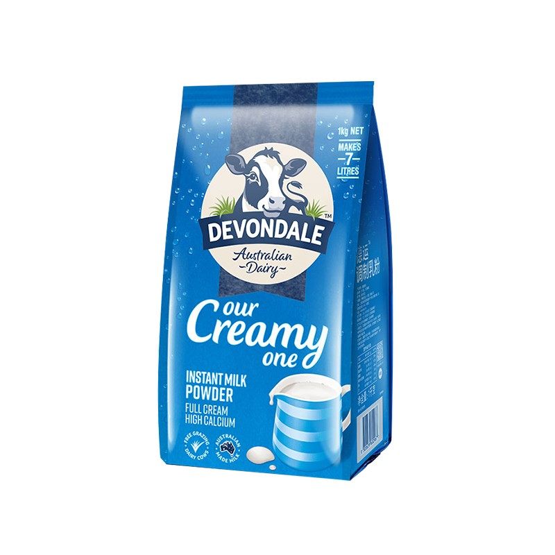 Devondale德运脱脂全脂奶粉纯牛奶粉早餐奶成人中老年儿童学生1kg,淘宝优惠券,粉丝福利购,淘宝优惠卷