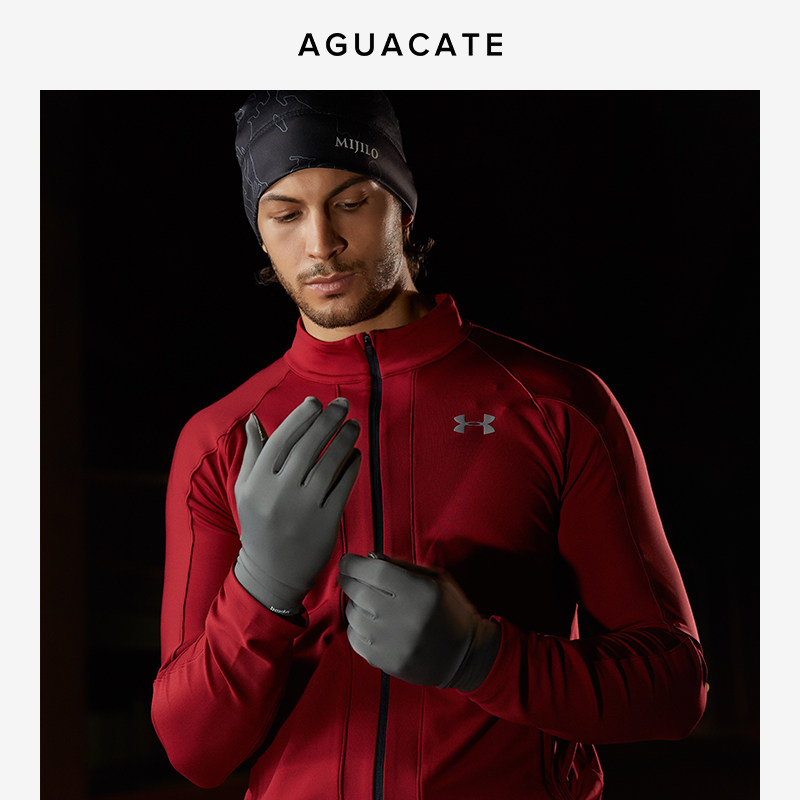 手机触屏 运动保暖苹果手套男女 冬季跑步手套户外滑雪内胆内衬薄,淘宝优惠券,粉丝福利购,淘宝优惠卷