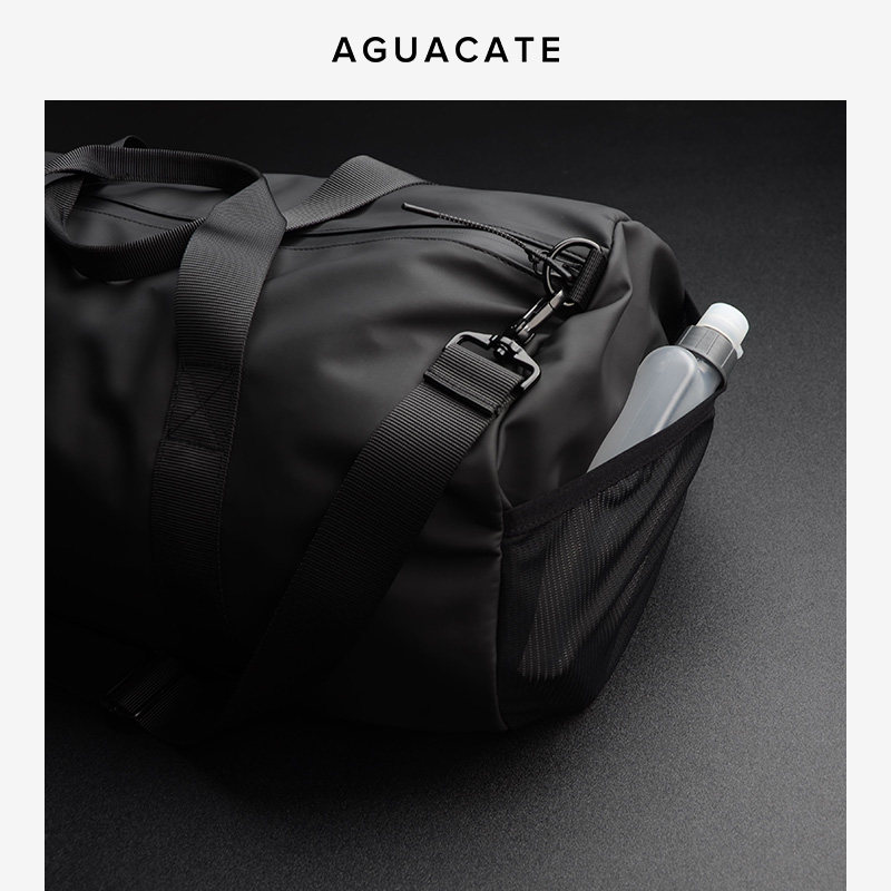 AGUACATE 健身手提包男女单肩斜挎包运动篮球背包短途旅行包28L升