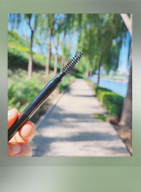 双头带盖斜角眉刷刀锋眼线刷