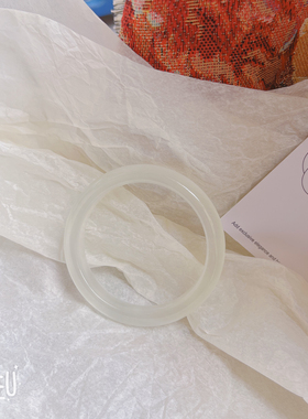 BOBO新中式简约猫眼石手镯女2026新款清新甜美手环小众高级感手饰