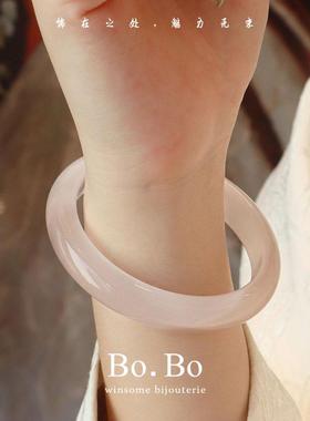 扁圆月光冰透玉髓新中式