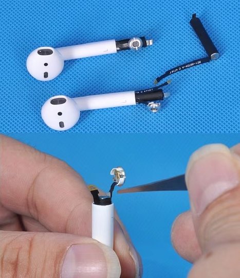 适用于苹果无线蓝牙耳机电池更换airpodspro一二代电池仓原装维修