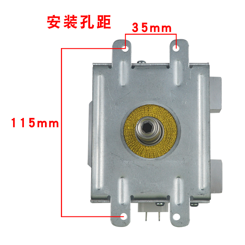 工业微波干燥设备电子管威特2M463K磁控管大功率1.5KW水冷原装-图1