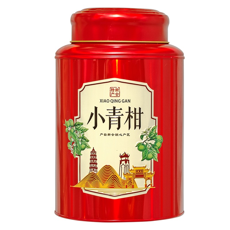 正宗新会小青柑云南普洱熟茶叶十年宫廷天马柑生晒清香 - 图3