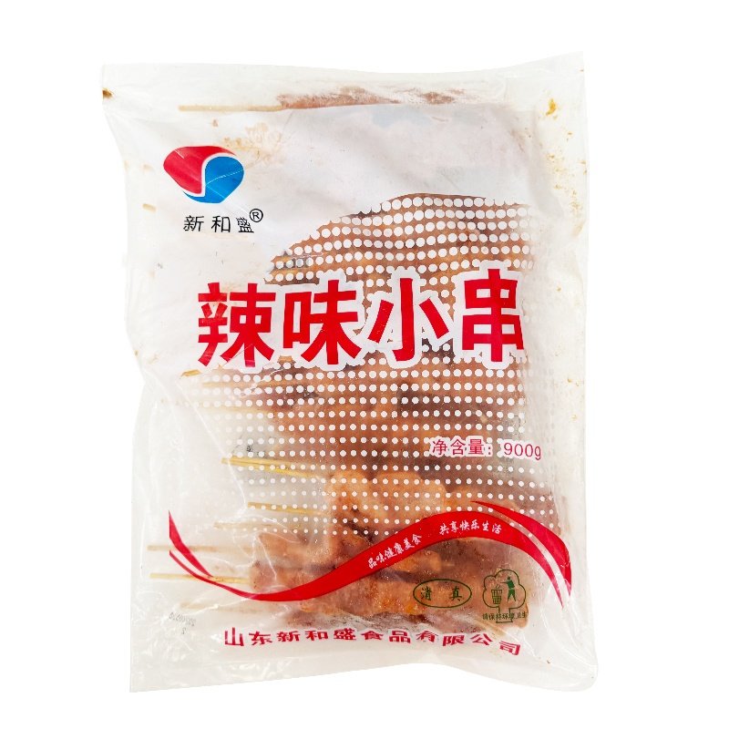 新和盛辣味小串900g*1包腌制调理鸡肉串烧烤油炸冷冻小吃半成品,淘宝优惠券,粉丝福利购,淘宝优惠卷