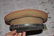 05 -- 55 Lu Captain cadres 3 large eaves hat one top (57 years wind with weathered sweat ring with opening line)