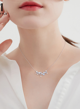 mck璀璨繁花项链女款夏天