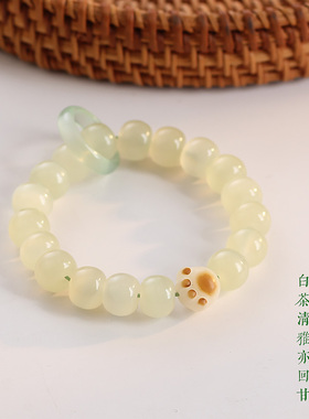 天然阿富汗玉极简手串