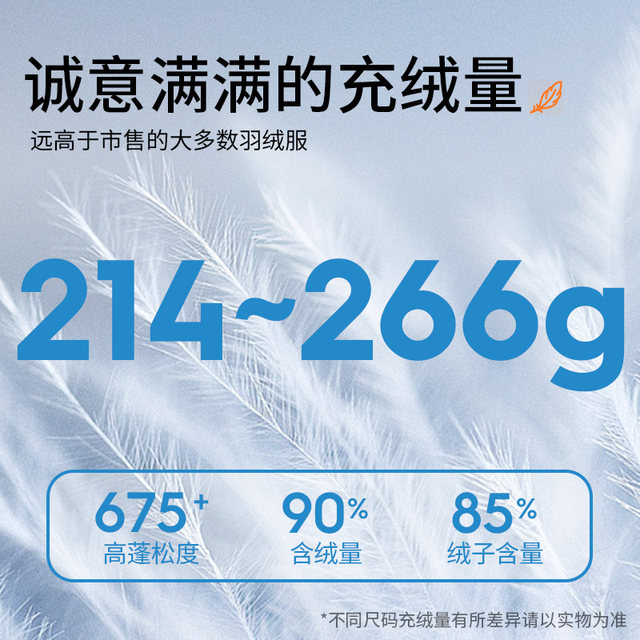 Short style of thick duck down jacket for men and women