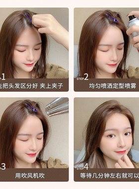 纯色鸭嘴无痕夹不伤发刘海夹