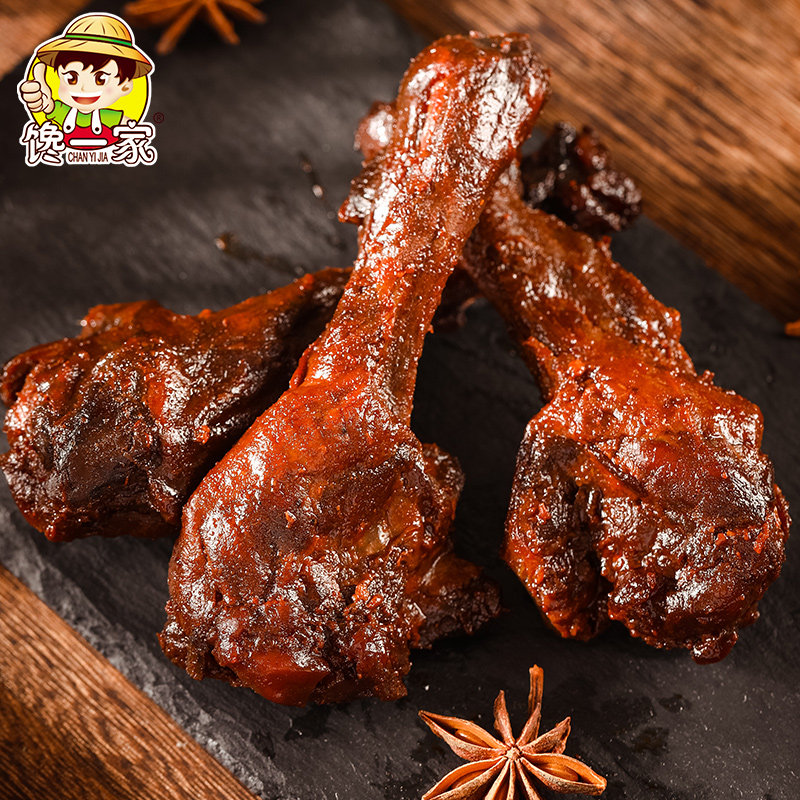 馋一家卤味熟食蜜汁鸡腿鸭腿肉类休闲小孩儿童追剧小零食解馋整箱,淘宝优惠券,粉丝福利购,淘宝优惠卷