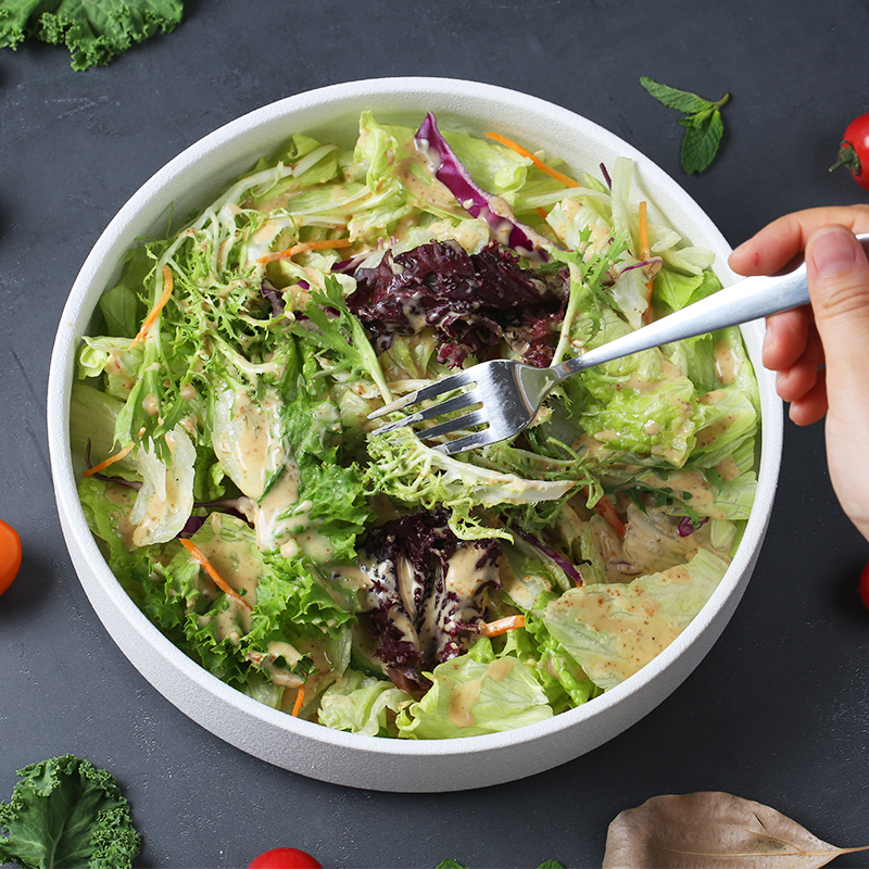 新鲜生菜组合4斤混合沙拉菜生吃轻食套餐沙拉食材组合健身蔬菜包-图0