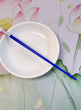 非遗绒花辅助工具放定型液小盘子