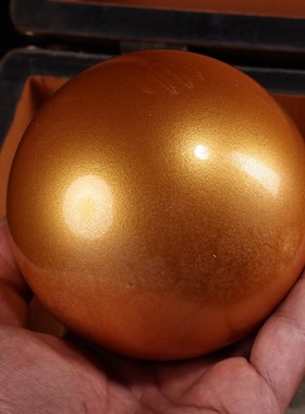 宫藏回流贝珠东珠球一盒配漆器盒大珍品圆珠手球摆件收藏品古玩