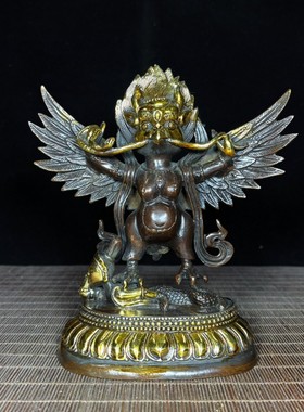 古玩纯铜龙铜器生肖鸡生肖龙用品家居办公桌面装饰礼品摆件老货