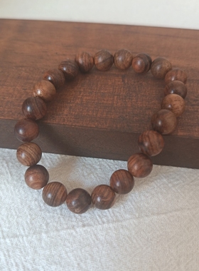 国风天然鸡翅木檀木手串新中式