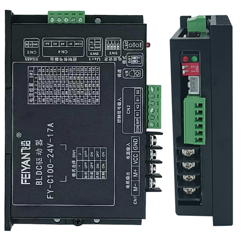 直流有刷电机驱动60V17A器调速器驱动器正反转PWM/485/CAN大功率 - 图0