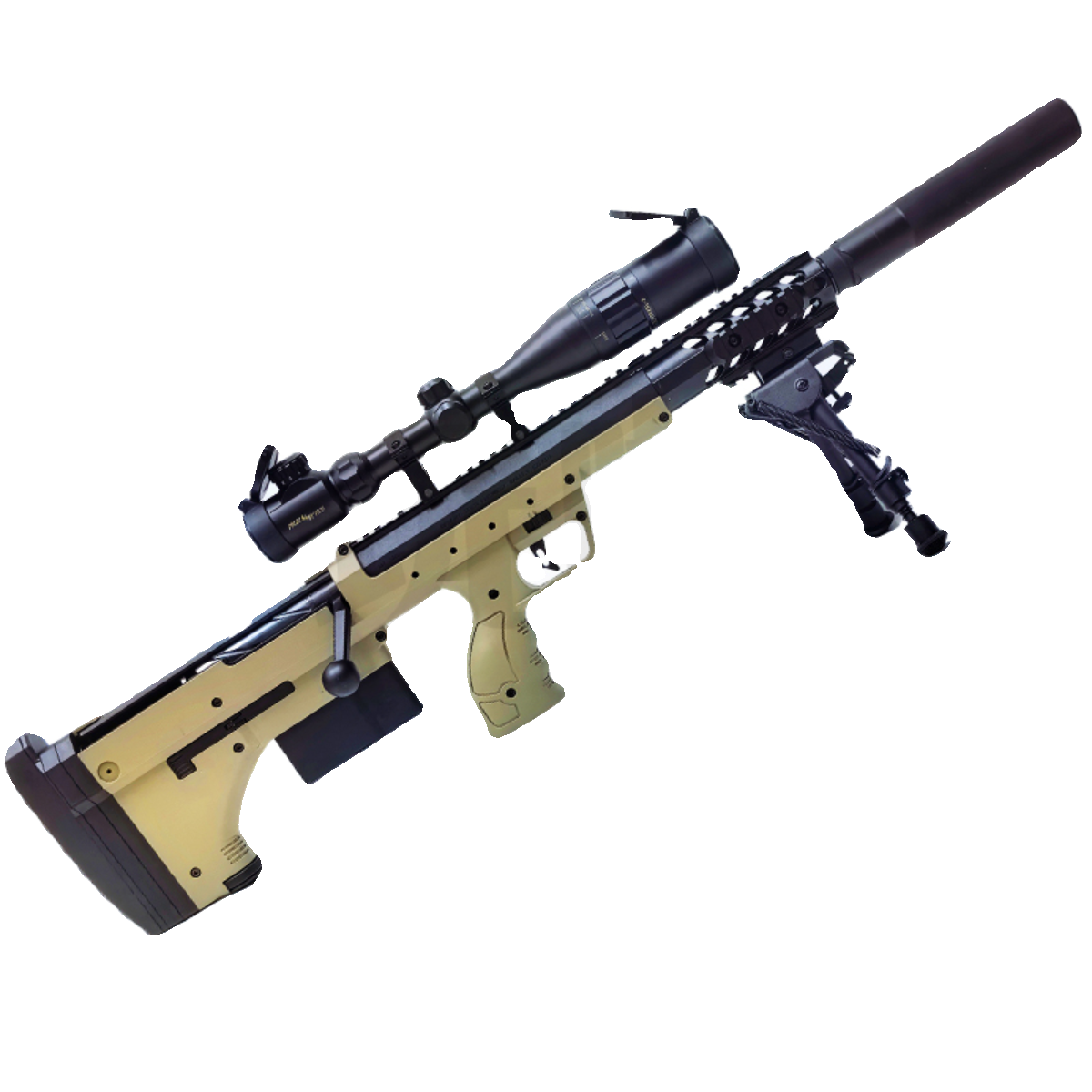 捷鹰SRS不抛手拉软弹枪钢镚狙击抛壳CS模型男孩吃鸡全套对战互动 - 图3