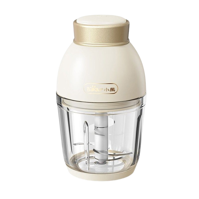 小熊家用电动小型宝宝辅食机绞肉机 小熊清致绞肉/碎肉/绞菜机