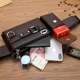 Yuesen Kangaroo Men's Belly Bag Genuine Leather Casual