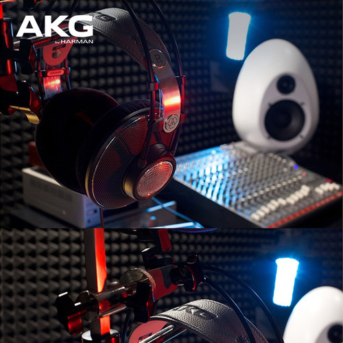 AKG/爱科技 K612 PRO头戴式专业监听电脑手机通用音乐HIFI耳机 - 图2