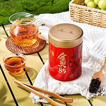 川红非遗工夫特级红茶金奖85125g*2罐送礼[60元优惠券]-寻折猪
