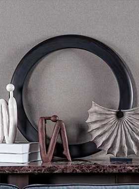 现代简约时光人物摆件样板房客厅玄关电视柜家居艺术软装一件代发