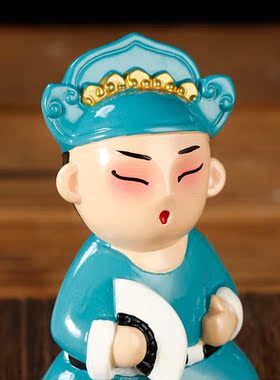 老北京记忆泥人潮玩具手办可爱公仔礼物摆件礼品中控台车载装饰品