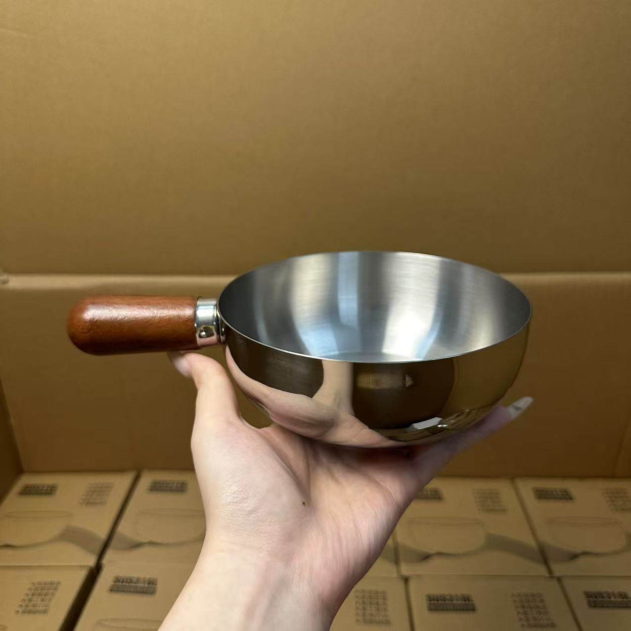 高颜值 304不锈钢一人食小锅打蛋碗可拆卸手柄家用泡面锅沙拉碗,淘宝优惠券,粉丝福利购,淘宝优惠卷